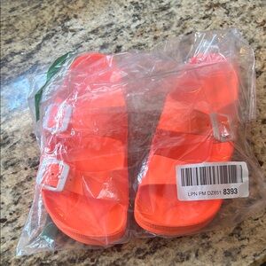 Kids Orange Sandals